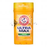 Arm & Hammer Deodorant Stick 73g Ultra Max Fresh