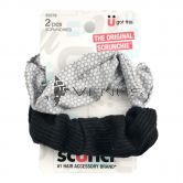 Scunci 2Pcs Scrunchies For Hair