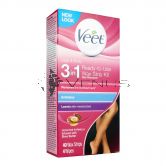 Veet Wax Strip Kit for Legs & Body 40s + 4 Wipes 