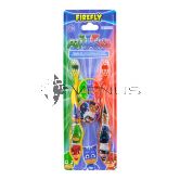 Firefly Toothbrush W/Cap PJMasks Travel Kit 2s