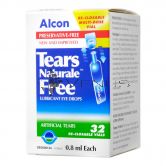 Tears Naturale Free Lubricant eye Drops 32x0.8ml
