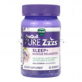 Vicks Zzzquil Pure Zzzs Sleep + Muscle Relaxation 42s
