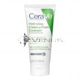 Cerave Hydrating Cream To Foam Cleanser 100ml For Normal To Dry Skin