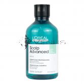 L'Oreal Professionnel Scalp Advanced AHA 3% Shampoo 300ml Anti-Gras