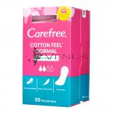 Carefree Pantyliners 20s Cotton Feel Fresh Scent