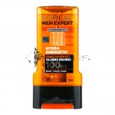 L'Oreal Men Expert Hydra Energetic Shower 300ml For Body Face Hair