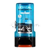 L'Oreal Men Expert Cool Power Shower 300ml for Body Face Hair