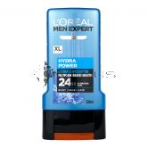 L'Oreal Men Expert Hydra Power Shower 300ml For Body Face hair