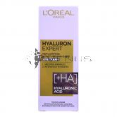 L'Oreal Hyaluron Expert Replumping Moisturising Care Eye Cream 15ml