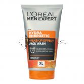 L'Oreal Men Facial Foam Hydra E 150ml Wake-Up Effect