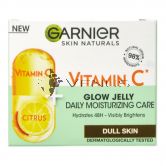 Garnier Skin Natural Vitamin C Glow Jelly Daily Moisturising Care Cream 50ml Dull Skin