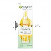 Garnier Skin Active Vitamin C Brightening Eye Cream 15ml Tired, Dull Under Eyes