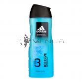 Adidas Body Hair Face 3in1 Ice Dive Refreshing 400ml