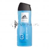 Adidas Body Hair Face 3in1 After Sport 400ml