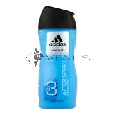 Adidas Body Hair Face 3in1 After Sport 250ml