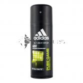 Adidas Deodorant Spray 150ml Pure Game