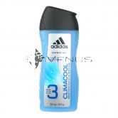 Adidas Shower Gel 250ml 3in1 Climacool