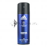 Adidas Deodorant Spray 150ml Champions League Champions