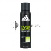 Adidas Deodorant Spray 150ml Pure Game