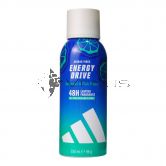 Adidas Deodorant Spray 150ml Energy Drive
