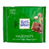 Ritter Sport Milk Chocolate with Chopped Hazelnuts 100g