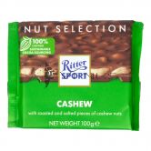 Ritter Sport Milk Chocolate With Cashew Nuts 100g