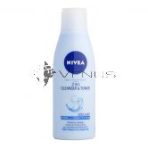 Nivea 2in1 Cleanser & Toner 200ml For Normal/Combination Skin