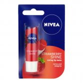Nivea Fruity Shine Strawberry Lip Balm 4.8g