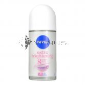 Nivea Roll-On Deodorant 50ml Extra Brightening