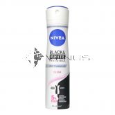 Nivea Deodorant Spray 150ml Women Black and White Invisible Clear