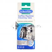 Dr Beckmann Coffee Machine Cleaning (6x1.6g) Box