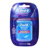 Oral-B Floss 3d White Luxe Whitening 35m Radiant Mint