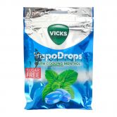Vicks Vapodrops Cool Menthol 72g Sugar Free