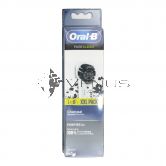 Oral-B Toothbrush Refill Pure Clean 8s Charcoal