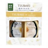 Shiseido Tsubaki Premium Repair Gold Conditioner + Shampoo 490ml Flower Edition