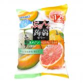 Orihiro Konjac Jelly Pouch Melon & Pink Grapefruit Flavour 240g