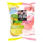 Orihiro Konjac Jelly Pouch Lemon & Peach Flavour 240g