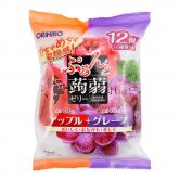 Orihiro Konjac Jelly Pouch Apple & Grape Flavour 240g
