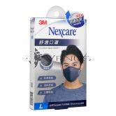 Nexcare 3m Comfort Mask Men L-Size Grey 1s 8550+