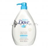 Dove Baby Hair To Toe Wash 1000ml Rich Moisture