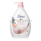 Dove Bodywash 1L Go Fresh White Peach + Tea