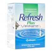 Refresh Lubricant Eye Drops 0.4mlx30s Plus