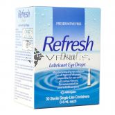 Refresh Lubricant Eye Drops 0.4mlx30s Dual