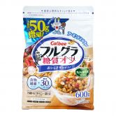 Calbee Less Sugar Natural Fruit Granola Cereal 600g