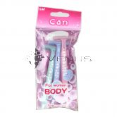 KAI Disposable T-Razors 3s For Body CBT-3P