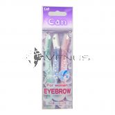 KAI Disposable L-Razors 3s For Eyebrow CBM-3P