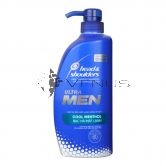 Head & Shoulders Ultra Men Shampoo 650ml Cool Menthol