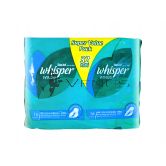 Whisper Heavy Flow and Overnight Wings Sanitary Pad 32s