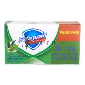 Safeguard Bar Soap Green 130gx3