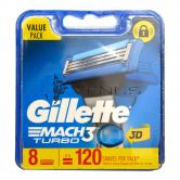 Gillette Mach 3 Turbo Dispenser 3d 8s